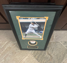 Load image into Gallery viewer, Vintage Oakland Athletics Nick Swisher Autograph photo and baseball ###