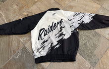 Load image into Gallery viewer, Vintage Oakland Raiders Logo Athletic Splash Football Jacket, Size Large