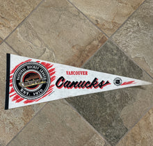 Load image into Gallery viewer, Vintage Vancouver Canucks NHL Hockey Pennant