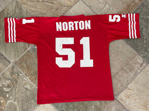 Vintage San Francisco 49ers Ken Norton Jr. Starter Football Jersey, Size 46, Medium