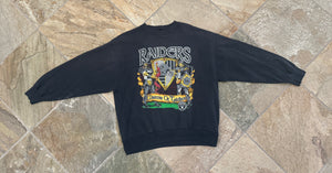 Vintage Oakland Raiders Masters of the Gridiron Football Sweatshirt, Size XL