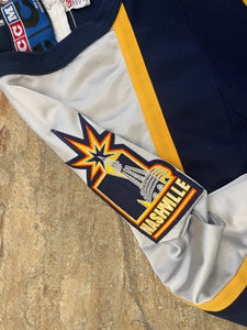 Vintage Nashville Predators CCM Hockey Jersey, Size Small