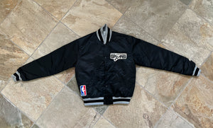 Vintage San Antonio Spurs Starter Satin Basketball Jacket, Size Medium