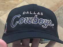 Load image into Gallery viewer, Vintage Dallas Cowboys Sports Specialties Script Snapback Football Hat