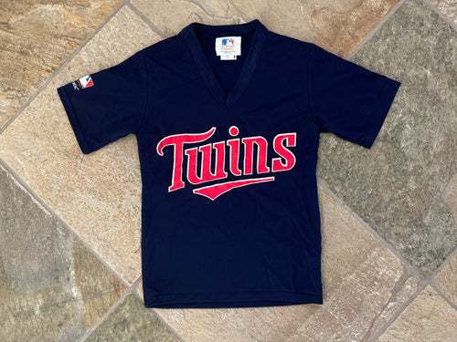 Vintage Minnesota Twins Majestic Baseball Jersey, Size Youth Medium, 6-8