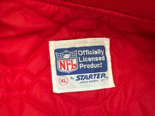 Load image into Gallery viewer, Vintage San Francisco 49ers Starter Satin Football Jacket, Size XL