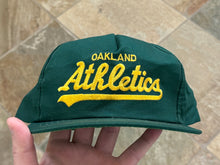 Load image into Gallery viewer, Vintage Oakland Athletics Sports Specialties Script Snapback Baseball Hat