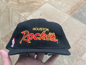 Vintage Houston Rockets Sports Specialties Script Snapback Basketball Hat