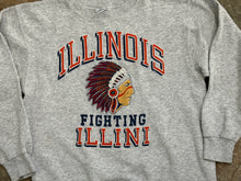 Load image into Gallery viewer, Vintage Illinois Fighting Illini Galt Sand Sweatshirt, Size Large