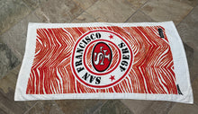 Load image into Gallery viewer, Vintage San Francisco 49ers Zubaz NFL Football Towel ###