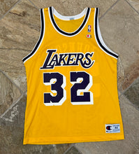 Load image into Gallery viewer, Vintage Los Angeles Lakers Magic Johnson Champion Basketball Jersey, Size 44, Large