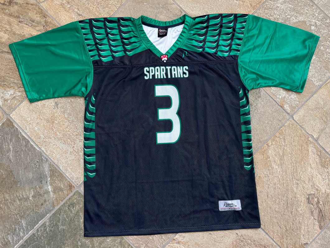 Seattle Spartans Brandi Cavanaugh WFA Game sworn Football Jersey