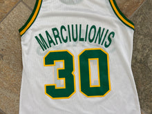 Load image into Gallery viewer, Vintage Seattle SuperSonics Sarunas Marciulionis Champion Basketball Jersey, Size 40, Medium