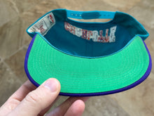 Load image into Gallery viewer, Vintage Charlotte Hornets GCap Snapback Basketball Hat
