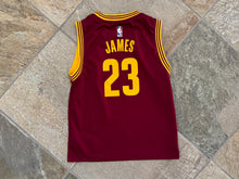 Load image into Gallery viewer, Cleveland Cavaliers LeBron James Adidas Basketball Jersey, Size Youth Medium, 10-12