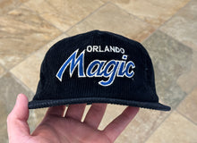 Load image into Gallery viewer, Vintage Orlando Magic Sports Specialties Script Corduroy Basketball Hat