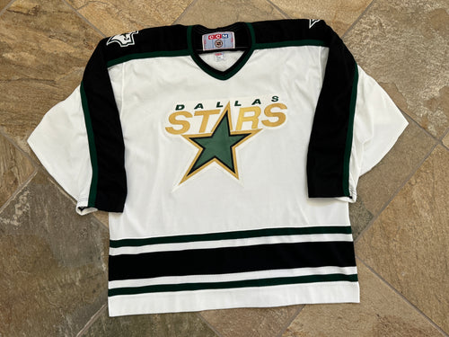 Vintage Dallas Stars CCM Hockey Jersey, Size XL