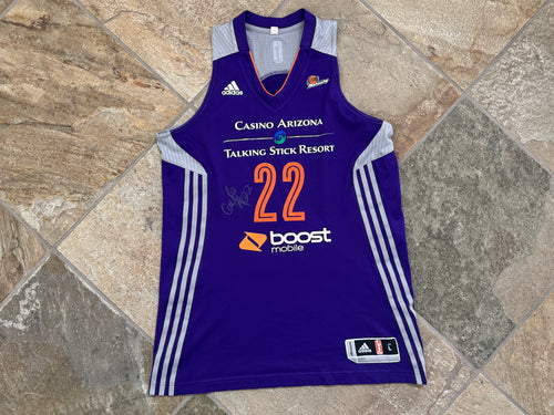 Phoenix Mercury Cayla Francis Game Worn Adidas Basketball Jersey, Size Large