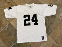 Load image into Gallery viewer, Vintage Oakland Raiders Charles Woodson Reebok Football Jersey, Size XL