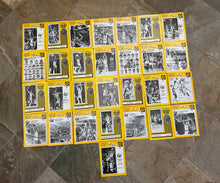 Load image into Gallery viewer, Vintage Lot of 31 80s Cal Bears Bear Net College Basketball Programs ###