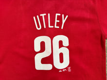 Load image into Gallery viewer, Vintage Philadelphia Phillies Chase Utley Majestic Baseball Jersey, Size Youth Small, 7
