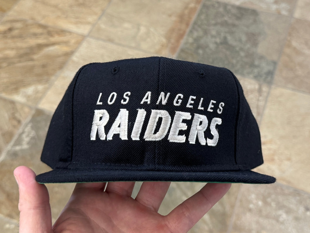 Vintage Los Angeles Raiders New Era Snapback Football Hat