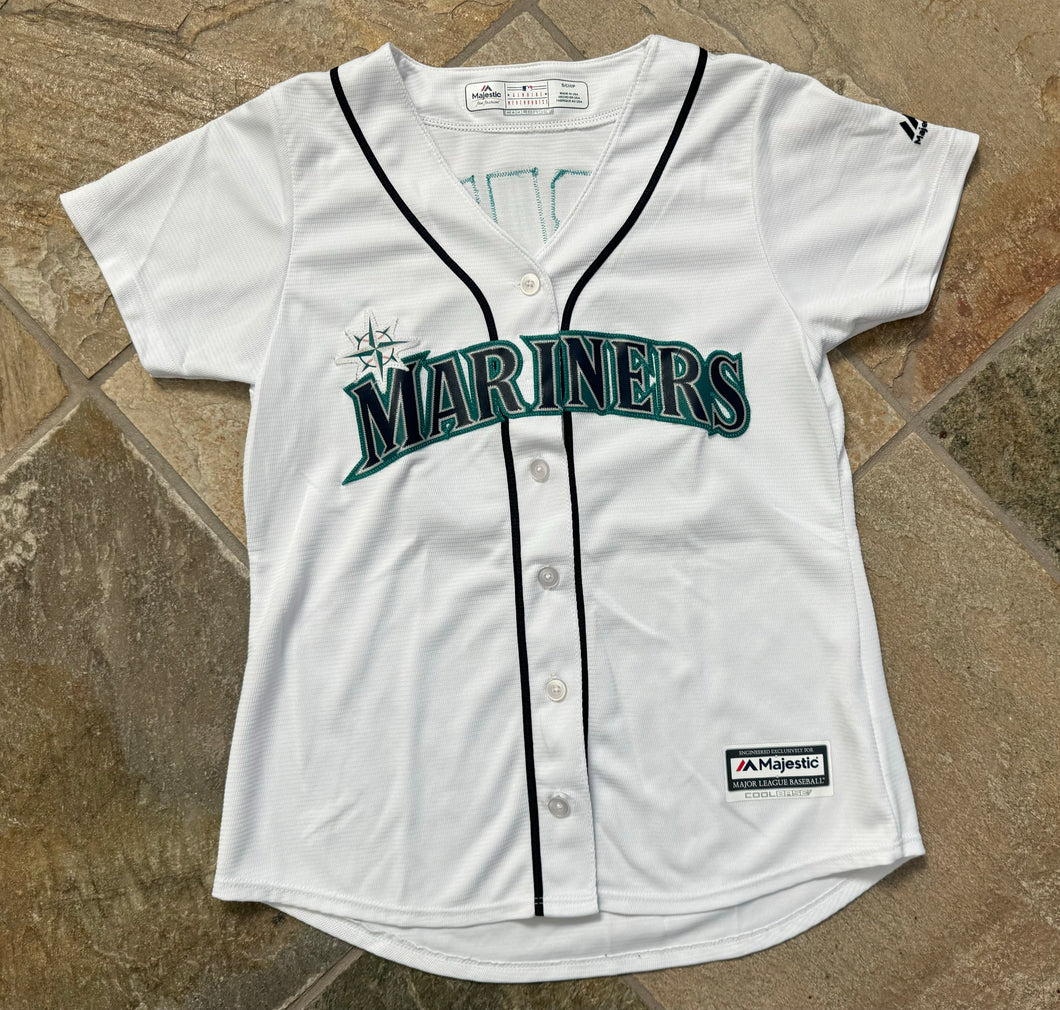 Seattle Mariners Nelson Cruz Majestic Baseball Jersey, Size Women’s Small