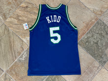 Load image into Gallery viewer, Vintage Dallas Mavericks Jason Kidd Champion Basketball Jersey, Size 48, XL