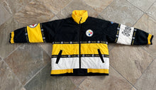 Load image into Gallery viewer, Vintage Pittsburgh Steelers Pro Player Parka Football Jacket, Size Medium