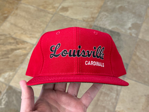 Vintage Louisville Cardinals The Game Snapback College Hat