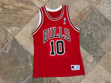 Load image into Gallery viewer, Vintage Chicago Bulls BJ Armstrong Champion Basketball Jersey, Size 40, Medium