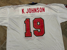 Load image into Gallery viewer, Vintage Tampa Bay Buccaneers Keyshawn Johnson Champion Football Jersey, Size 48, XL