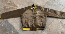 Load image into Gallery viewer, Vintage Wyoming Cowboys Chalkline Satin College Jacket, Size Large