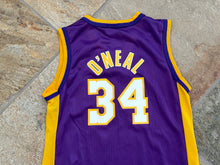 Load image into Gallery viewer, Vintage Los Angeles Lakers Shaquille O’Neal Champion Basketball Jersey, Size Youth Medium, 10-12