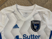 Load image into Gallery viewer, San Jose Earthquakes Adidas Soccer Jersey, Size Youth Small, 8-10