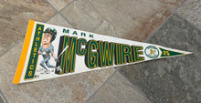 Load image into Gallery viewer, Vintage Oakland Athletics Mark McGwire Salem Baseball Pennant