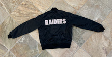 Load image into Gallery viewer, Vintage Los Angeles Raiders Starter Satin Football Jacket, Size Medium