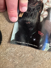 Load image into Gallery viewer, Vintage San Francisco Giants Pacific Sock Exchange KNBR Baseball Poster