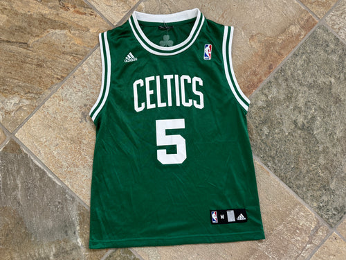 Vintage Boston Celtics Kevin Garnett Adidas Basketball Jersey, Size Youth Medium, 8-10