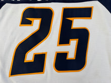 Load image into Gallery viewer, Vintage Nashville Predators Sergei Krivokrasov Bauer Hockey Jersey, Size Large