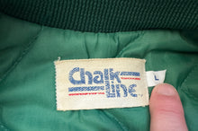 Load image into Gallery viewer, Vintage Oakland Athletics Chalkline Satin Baseball Jacket, Size Large