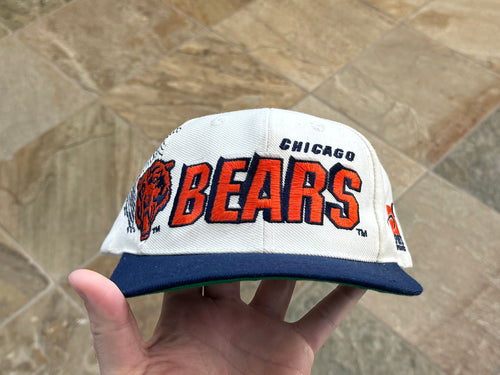 Vintage Chicago Bears Sports Specialties Shadow Snapback Football Hat