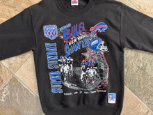 Load image into Gallery viewer, Vintage Buffalo Bills Super Bowl XXV Nutmeg Football Sweatshirt, Size Large