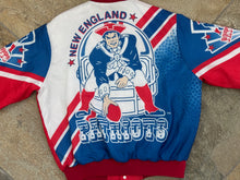 Load image into Gallery viewer, Vintage New England Patriots Chalkline Fanimation Football Jacket, Size Large