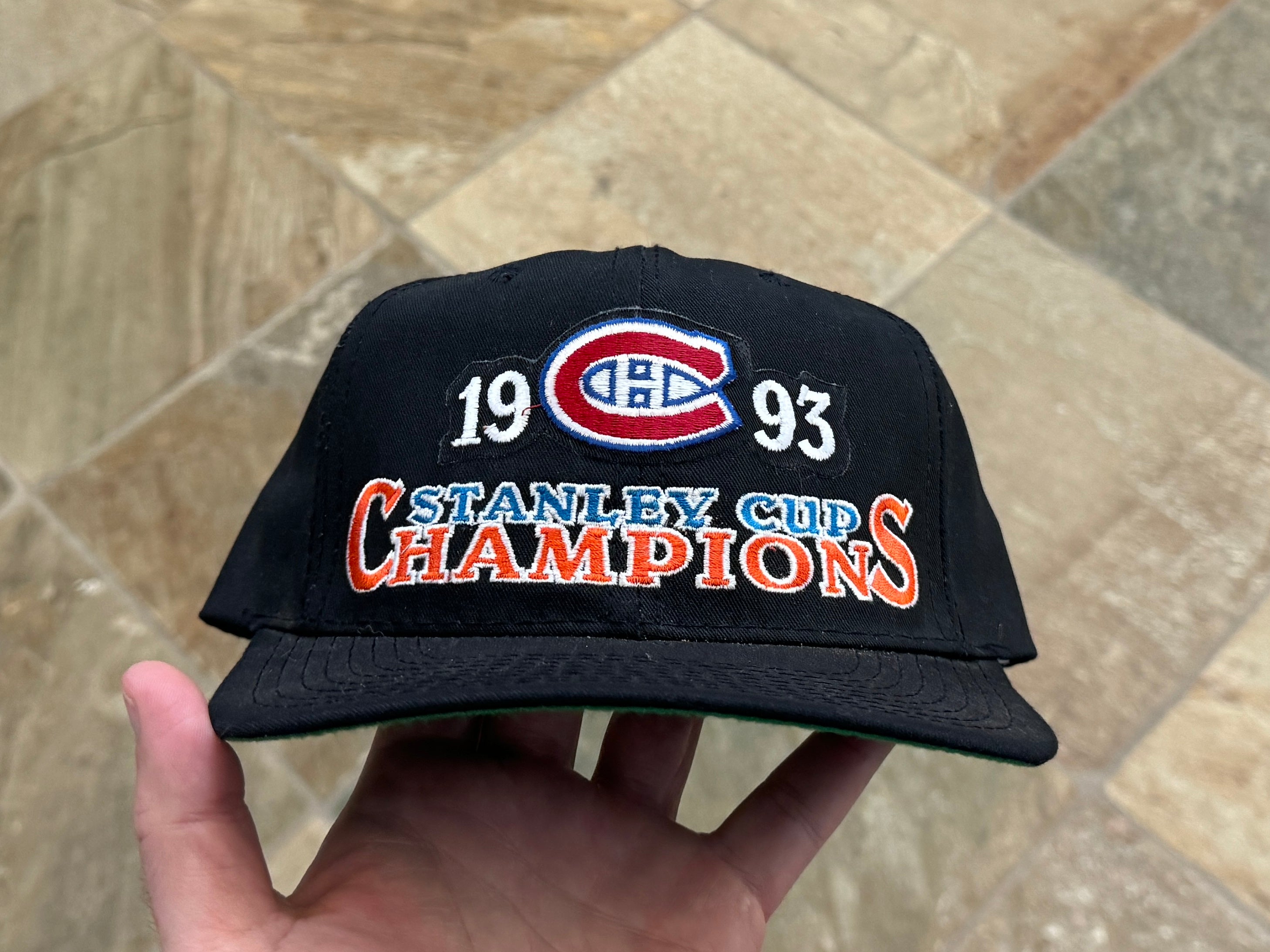 Vintage Montreal Canadiens Starter Stanley Cup Champions Snapback