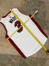 Load image into Gallery viewer, Vintage Miami Heat Dwayne Wade Adidas Basketball Jersey, Size Youth Large, 14-16
