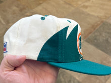 Load image into Gallery viewer, Vintage Miami Dolphins Logo Athletic Sharktooth Snapback Football Hat
