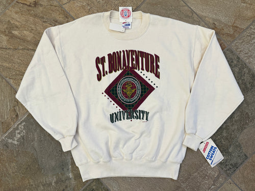 Vintage St. Bonaventure Bonnies College Sweatshirt, Size Large