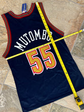 Load image into Gallery viewer, Vintage Denver Nuggets Dikembe Mutombo Champion Basketball Jersey, Size 40, Medium