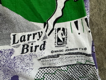 Load image into Gallery viewer, Vintage Boston Celtic Larry Bird Magic Johnson T’s AOP Basketball TShirt, Size Large